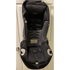 Evenflo Sonus Convertible Car Seat Replacement Seat Cover & Headrest Black Grey